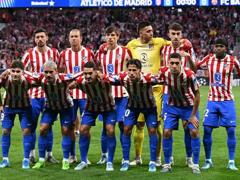 El jugador más criticado del Atlético de Madrid tras el primer tiempo ante Barcelona