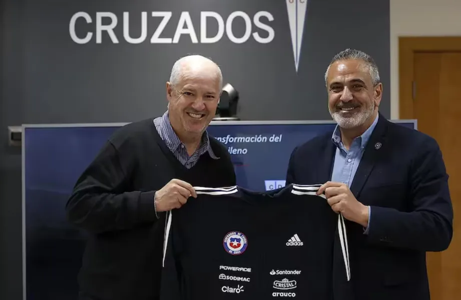 Juan Tagle y Pablo Milad en las instalaciones del Claro Arena | FOTO: Comunicación Cruzados