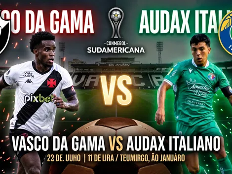 Minuto a Minuto: Vasco da Gama vs Audax Italiano