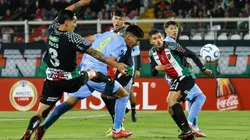 Salomón Rodríguez le marca a Palestino con asistencia de Gonzalo Montes.