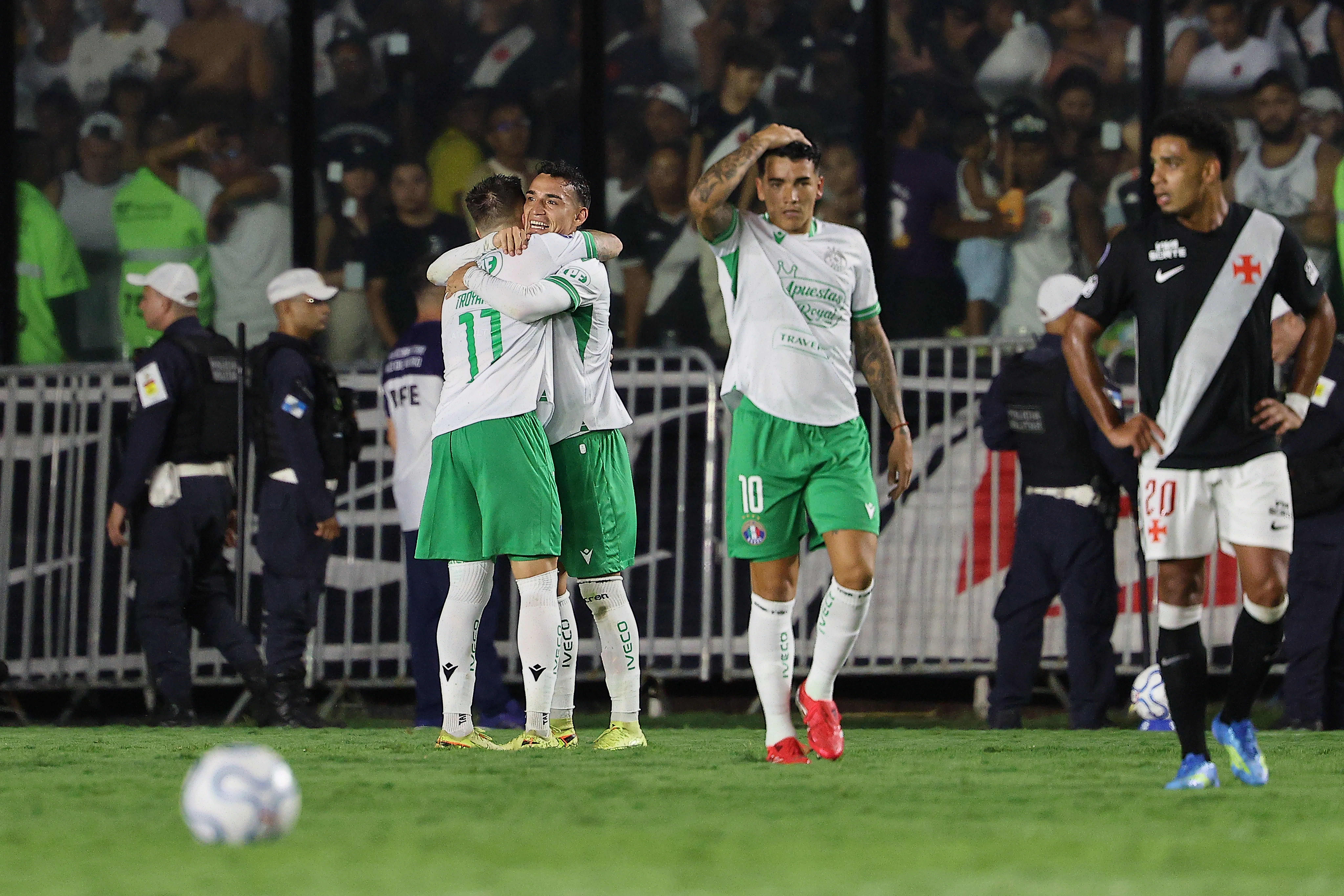 Audax Italiano sumó tres puntos de oro en Río de Jaineiro (Getty Images).