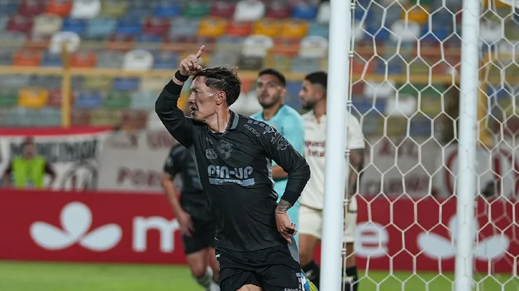 Cristián Zavala guio a Coquimbo Unido al triunfo ante Universitario por Copa Libertadores (Foto: Coquimbo Unido)