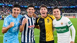 Los ex Colo Colo brillan en sus respectivos clubes (Foto creada con IA)