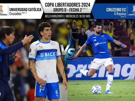 En vivo: Justo Giani Pone arriba a la UC ante Cruzeiro