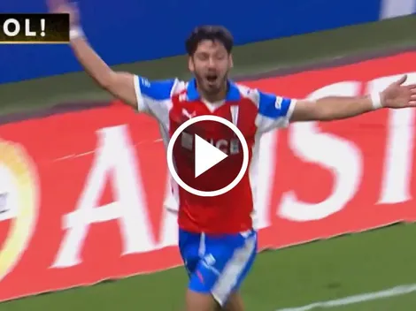 VIDEO: El golazo de Jimmy Martínez para el triunfo de la UC en Brasil
