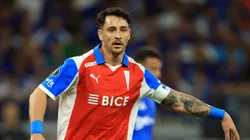 Fernando Zampedri no pudo anotar ante Cruzeiro.