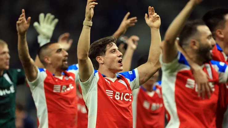 La UC sigue celebrando el triunfo ante Cruzeiro.