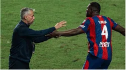 Gustavo Álvarez sigue firme en San Lorenzo y consigue su primer triunfo en la Sudamericana