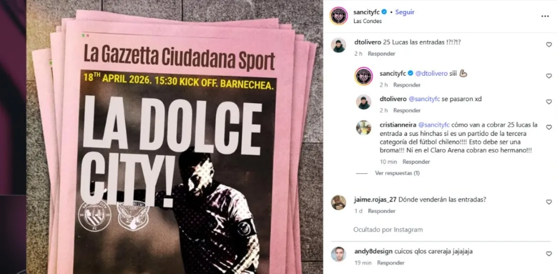 Equipo de Tercera División cobra 25.000 la galería.