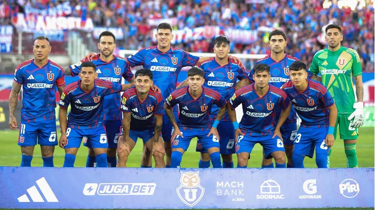 Universidad de Chile confirma su formación ante Everton