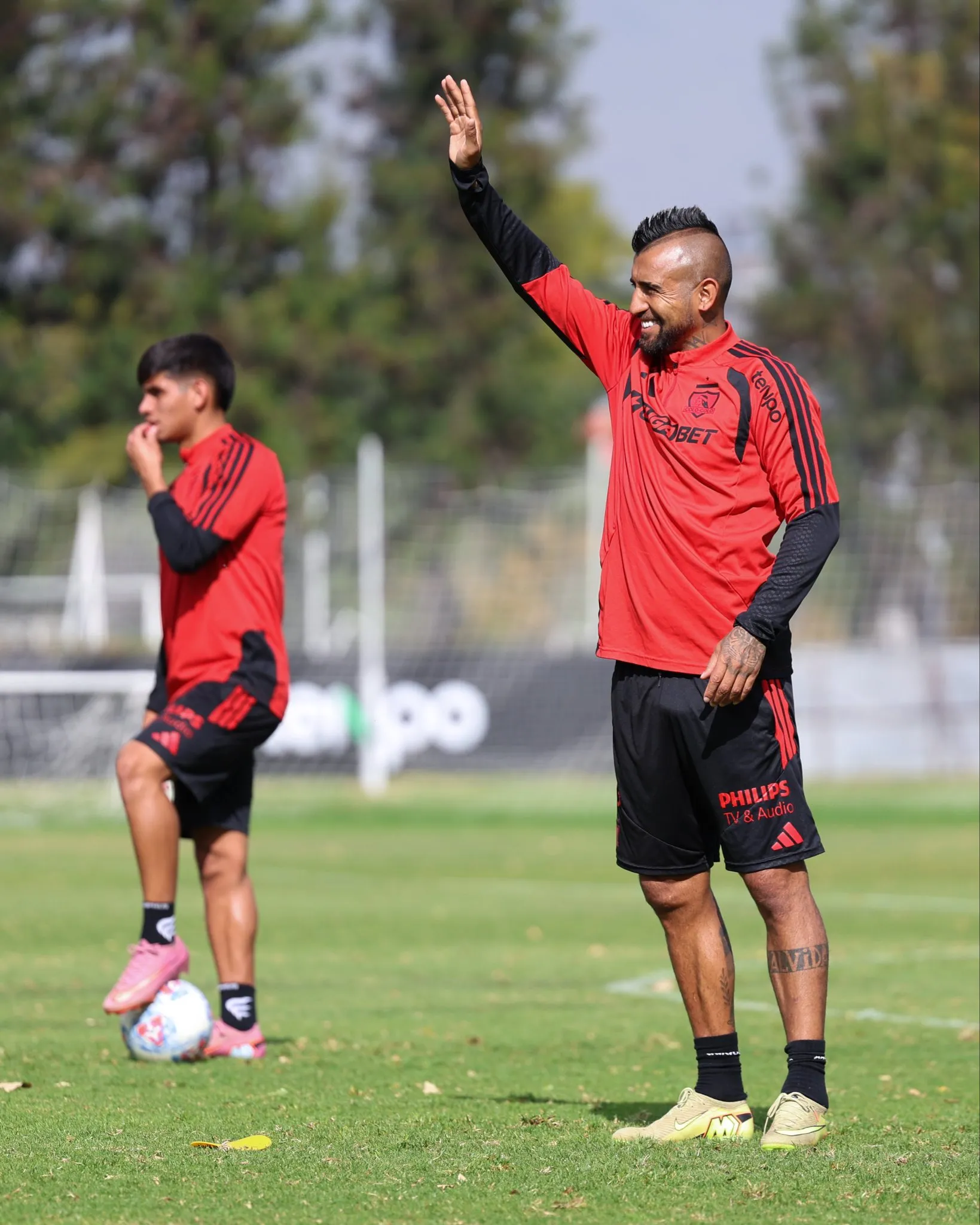 Arturo Vidal liderará a Colo Colo ante Palestino. (Foto: @ColoColo)