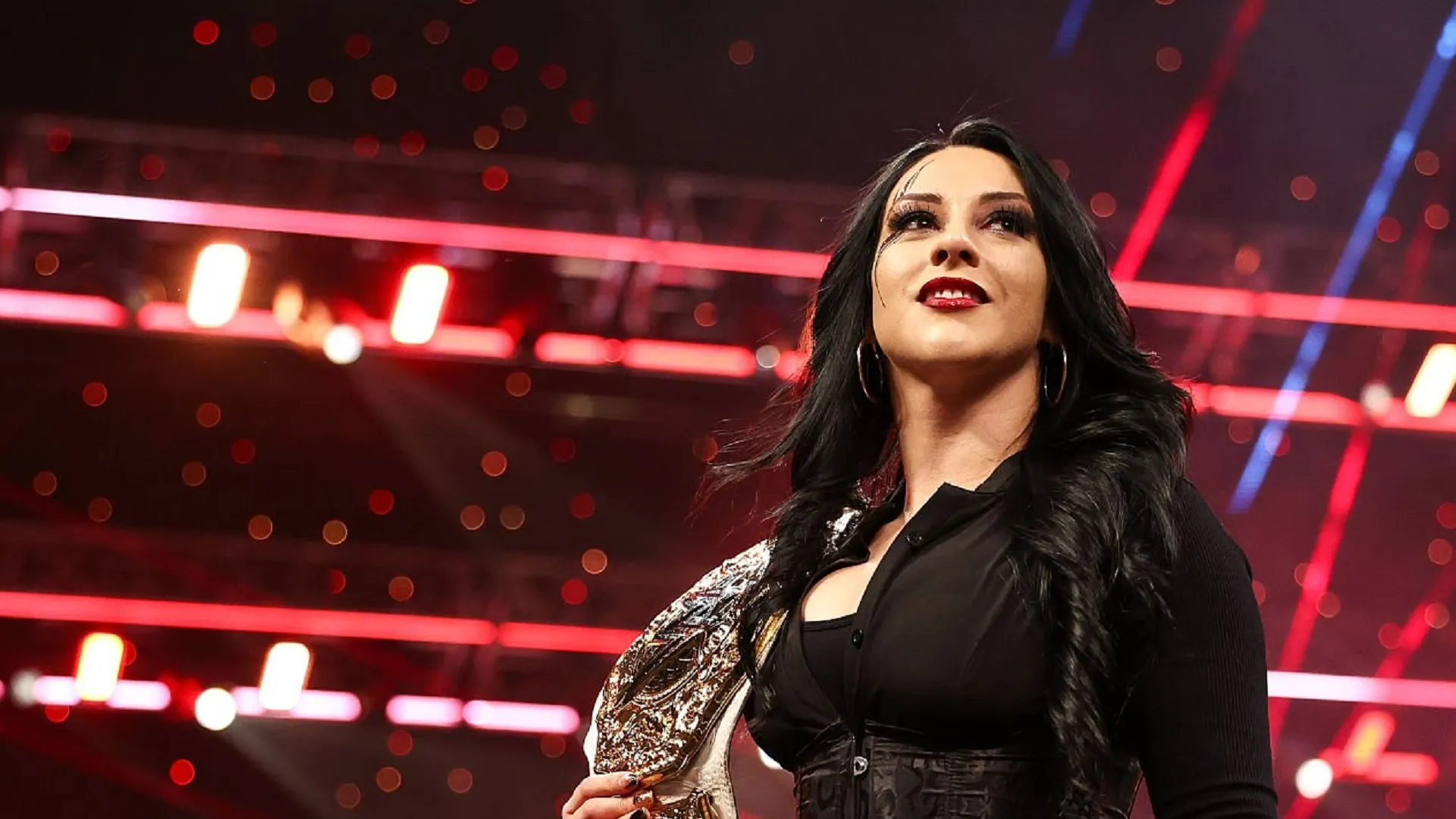 Stephanie Vaquer no pudo en WWE Wrestlemania y perdió su título frente a Liv Morgan (Photo by Meg Oliphant/WWE via Getty Images)