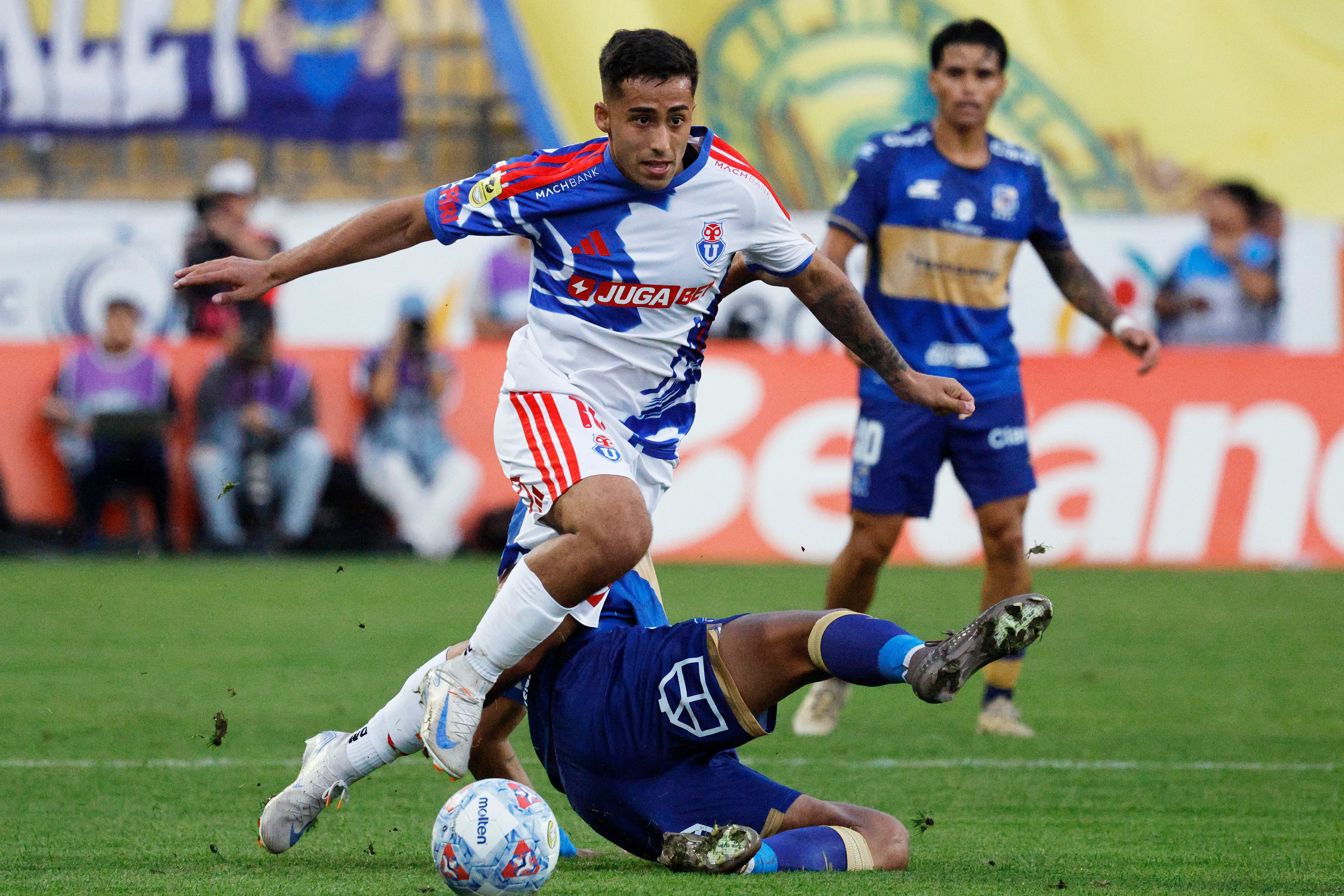 Lucas Assadi fue reemplazado al minuto 63 por Ignacio Vásquez | FOTO: Martin Thomas/Photosport