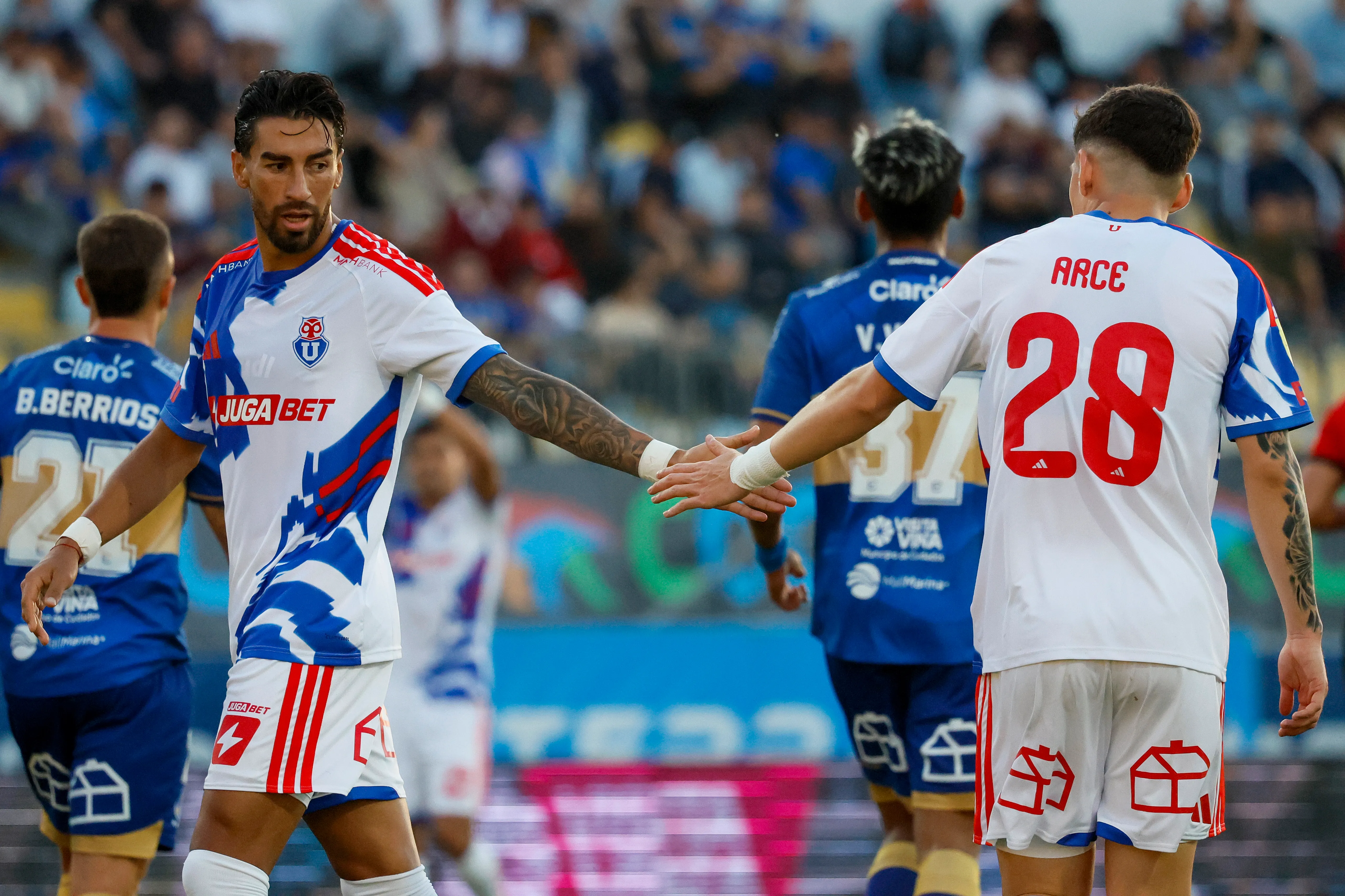 Juan Martín Lucero no convence en Universidad de Chile. (Imagen: Photosport)