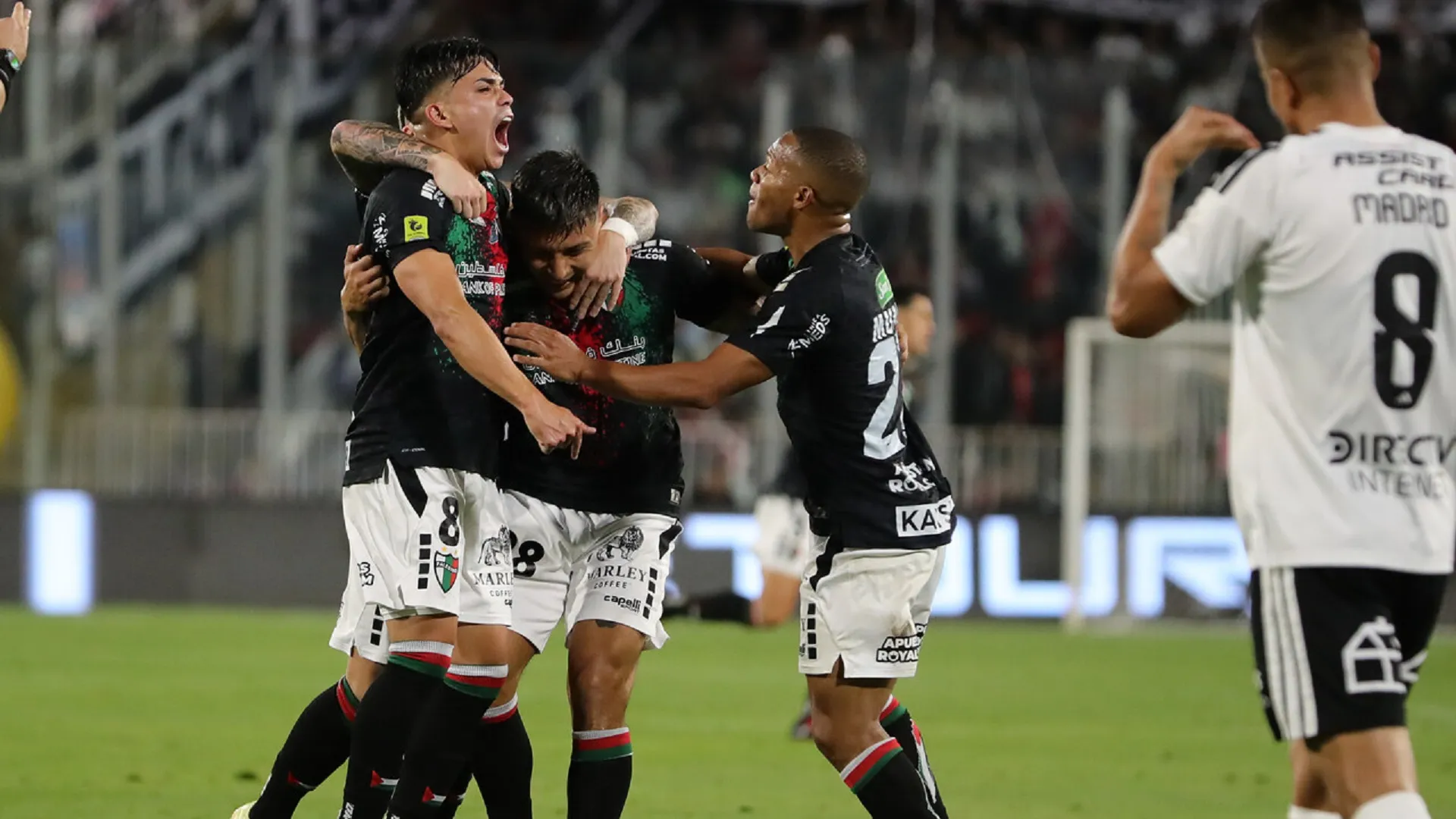 Colo Colo no pudo ante Palestino y sufre dura caída en su aniversario 101. (Foto: Photosport)