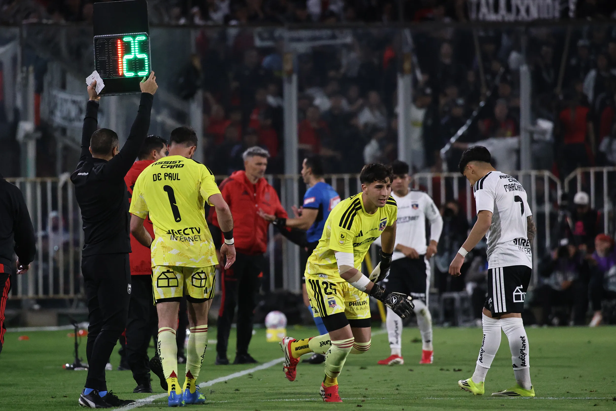 Fernando de Paul se lesionó y preocupa a Colo Colo. (Imagen: Photosport)