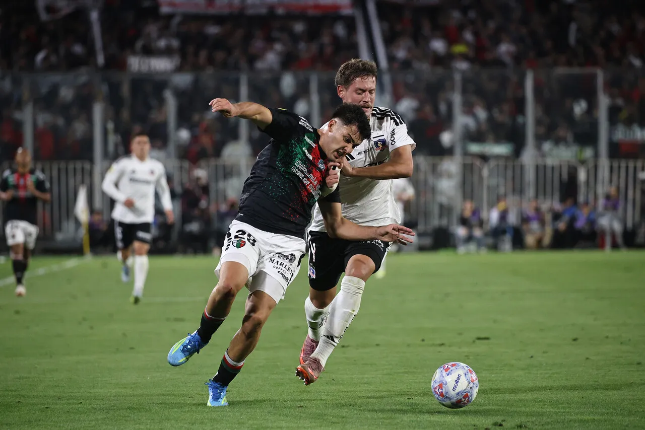 Sosa sufrió ante Palestino. | Foto: Photosport
