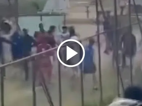 ¡Batalla campal! Nuevo caso de violencia extrema remece al fútbol joven
