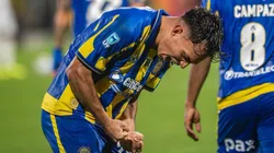 Vicente Pizarro anotó su primer gol con Rosario Central. (Foto: @rosariocentral)