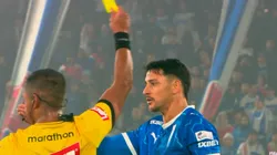 ¡Fernando Zampedri sólo fue amonestado en la UC!