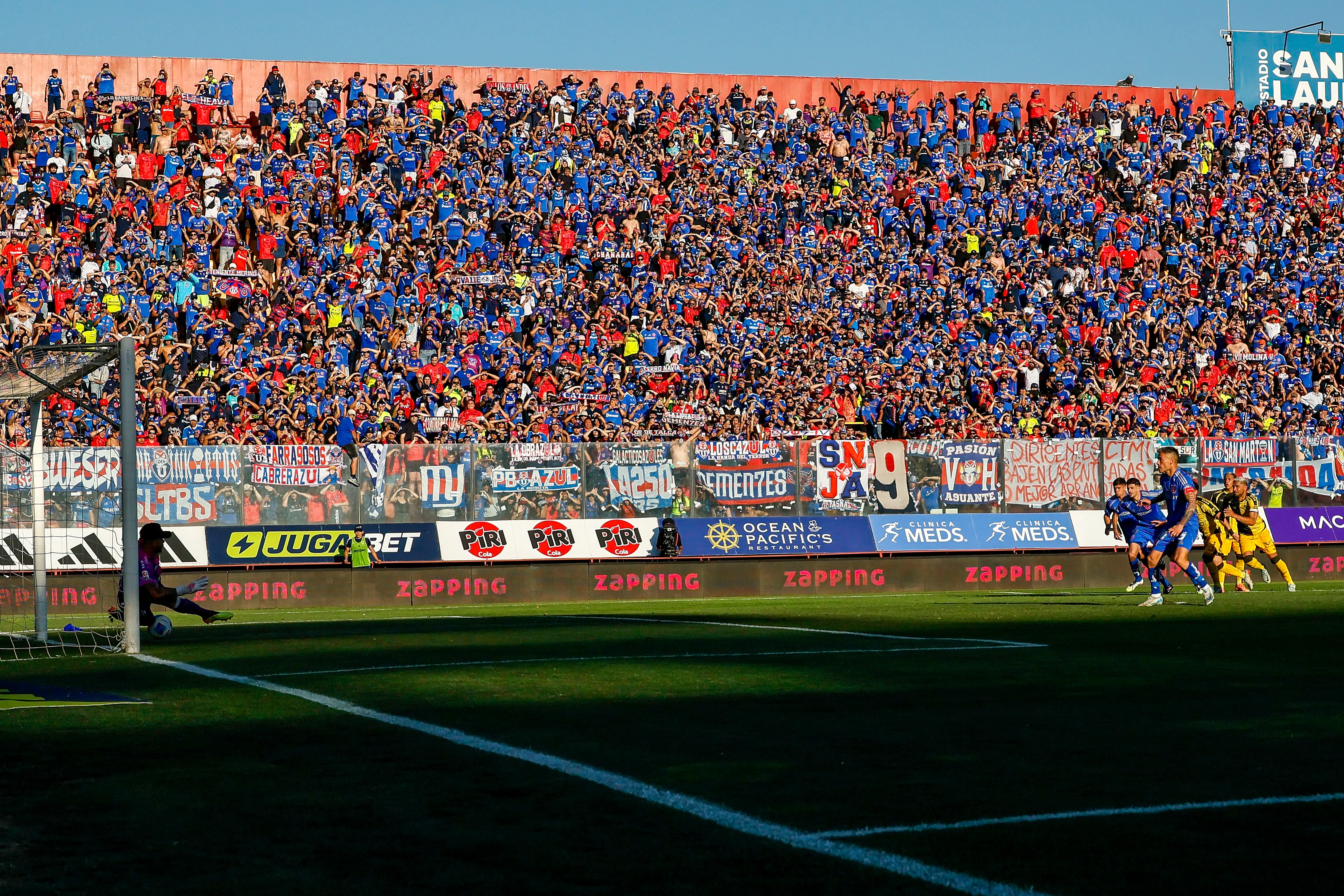 La U utiliza mayoritariamente el Estadio Santa Laura como local cuando no tiene disponible el Estadio Nacional | FOTO: Andres Pina/Photosport
