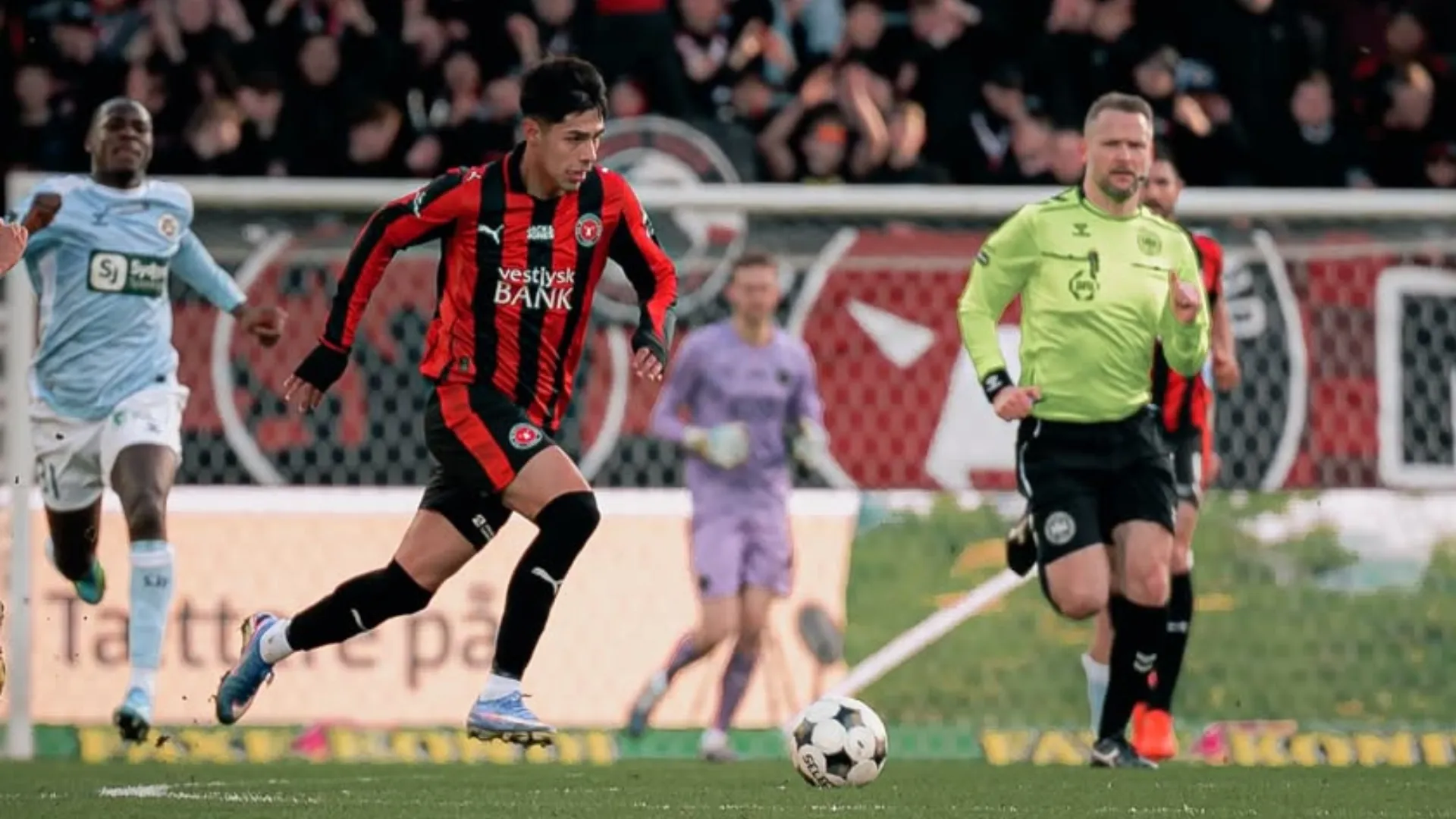 Darío Osorio puede salir a la brevedad del FC Midtjylland. (Foto: Fly Stentz - FCM)
