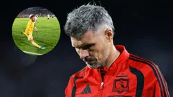 El DT albo no estaría conforme con tener solo a dos juveniles a disposición en el arco.