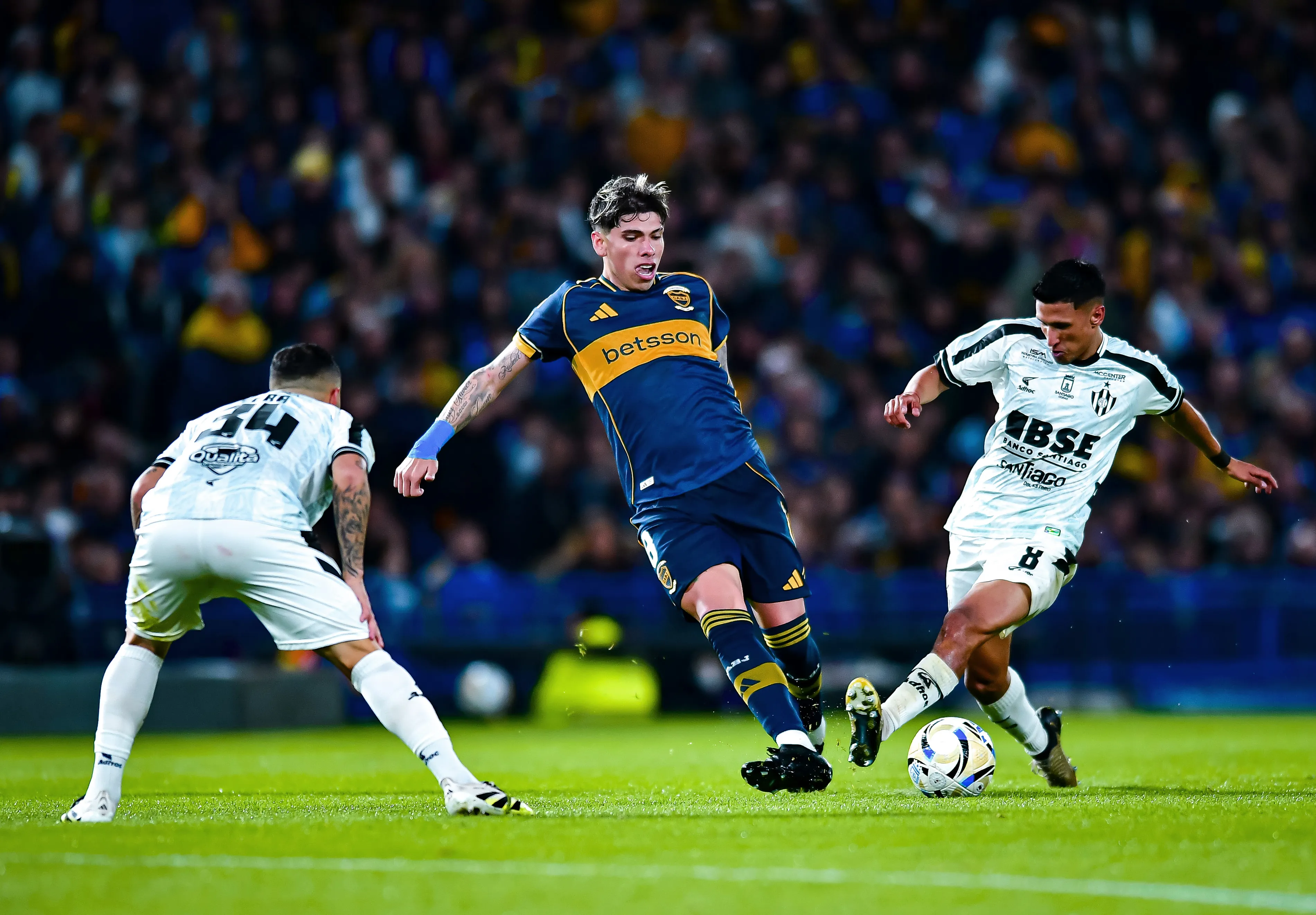 El último partido oficial de Carlos Palacios con Boca Juniors fue el 7 de diciembre de 2025 | FOTO: Marcelo Endelli/Getty Images