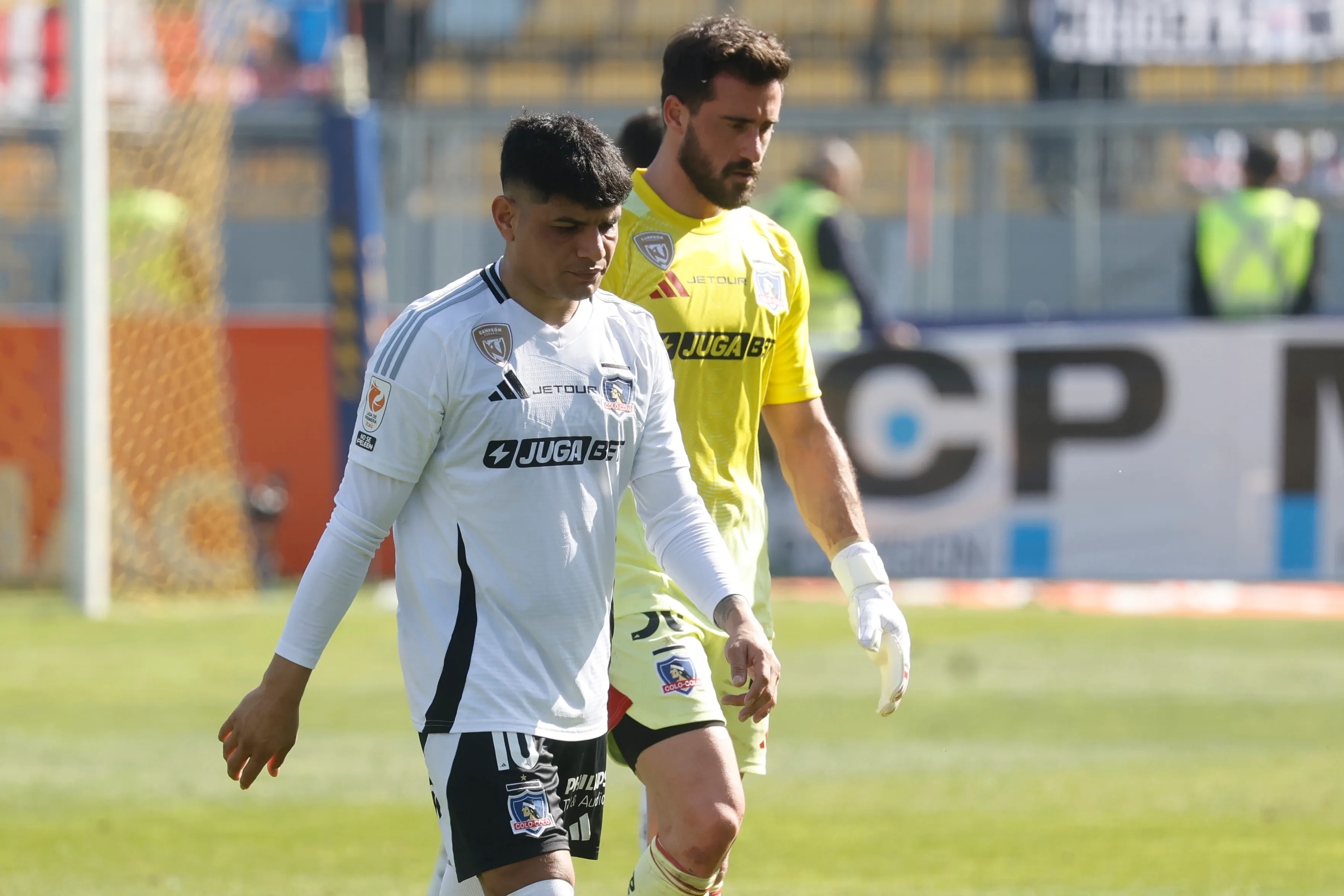 Claudio Aquino lamenta la baja de Fernando De Paul en Colo Colo. (Foto: Sebastián Cisternas/Photosport)