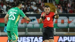Diego Flores estuvo en un polémico partido de Universidad de Chile.