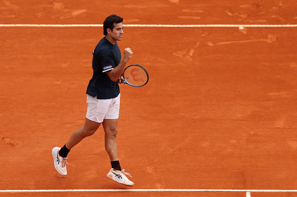 Cristian Garin logró ingresar al main draw del Madrid Open tras una baja de última hora (Getty Images).