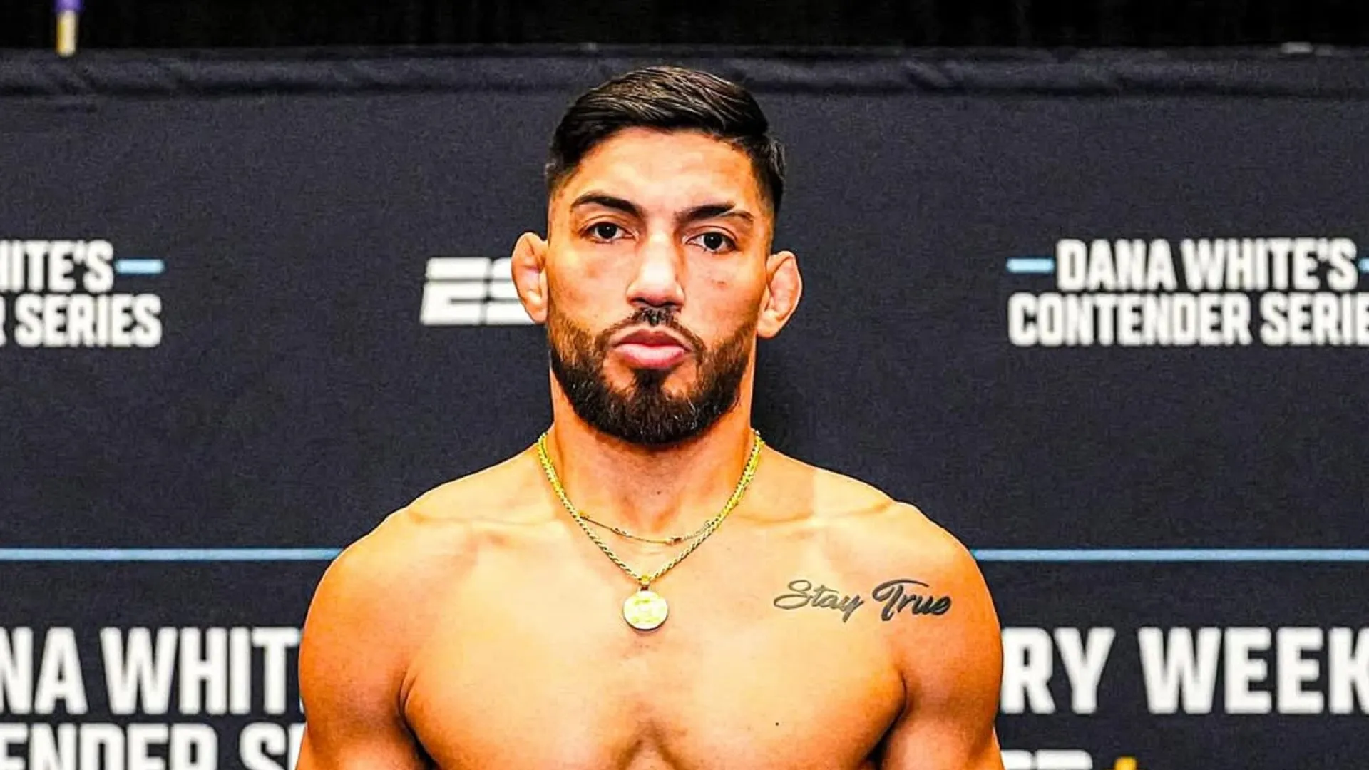 Víctor “Sikosis” Valenzuela está más que listo para su debut en UFC. Este sábado, el chileno debuta en la compañía de MMA más grande del planeta. (Foto: UFC)