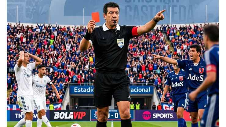 Cristián Castañeda y su sueño de ser árbitro.