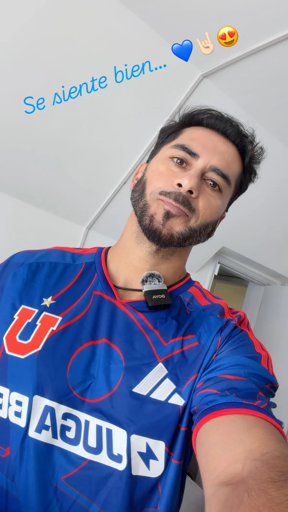 El curioso mensaje de Johnny Herrera en Universidad de Chile. (Foto: Instagram)