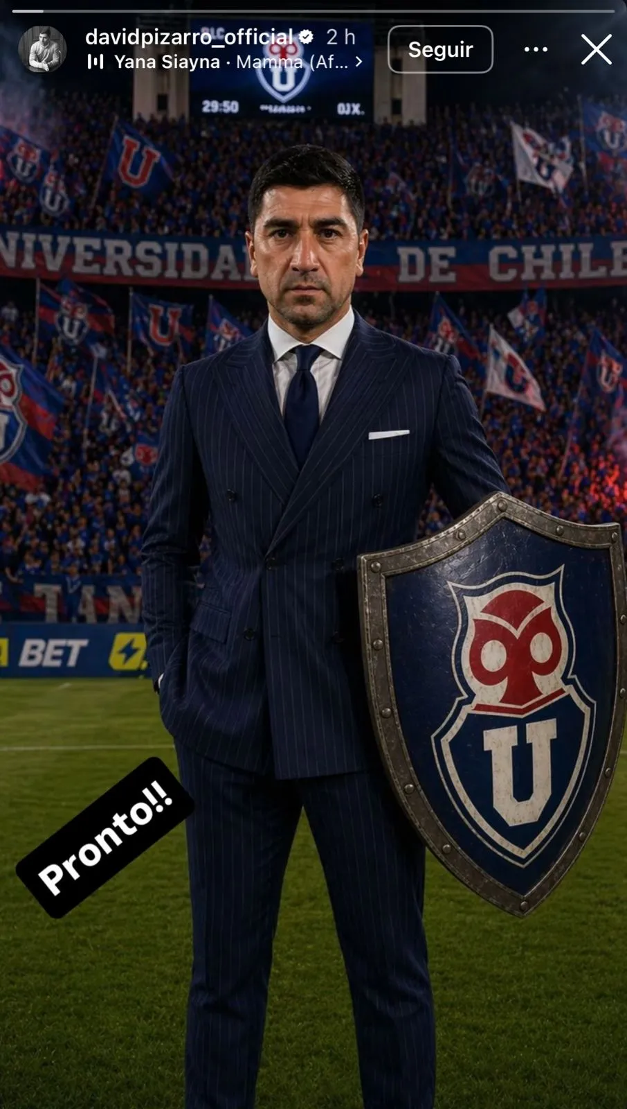La historia que subió David Pizarro a Instagram | FOTO: Captura