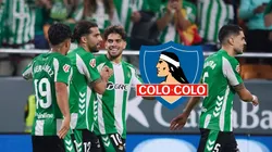Figura del Betis de Pellegrini se confiesa como hincha colocolino (Foto: Ricardo Rodríguez)