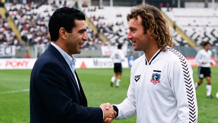Marcelo Barticciotto mencionó un desconocido rol que jugó el "Gurú" en aquellos años gloriosos para el Popular. (Foto creada con IA)
