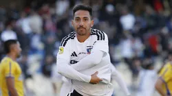 Javier Correa fue el héroe de Colo Colo en Concepción. (Foto: Marco Vázquez/Photosport)
