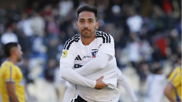 Javier Correa fue el héroe de Colo Colo en Concepción. (Foto: Marco Vázquez/Photosport)