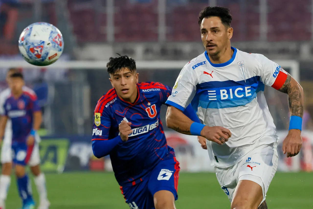 Morales se ilusiona con el triunfo de la U | Foto: Photosport