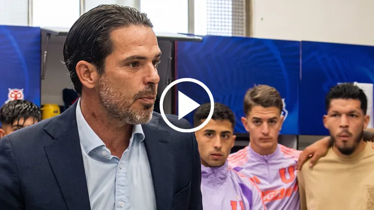 La emotiva arenga de Fernando Gago en Universidad de Chile.