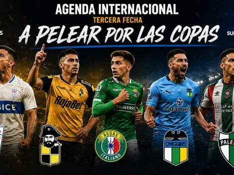 Agenda de chilenos en Copa Libertadores y Copa Sudamericana: día, hora y dónde ver EN VIVO