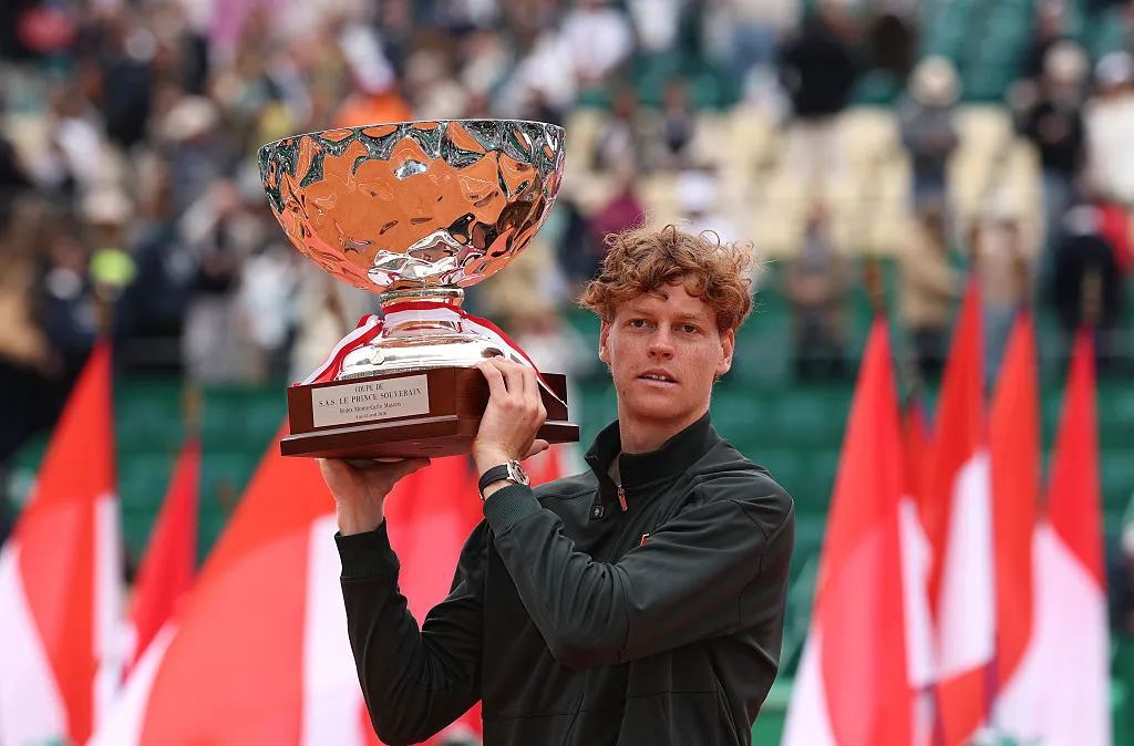 Jannik Sinner imparable en Masters 1000: campeón en Indian Wells, Miami, Montecarlo y va por Madrid (Getty Images).
