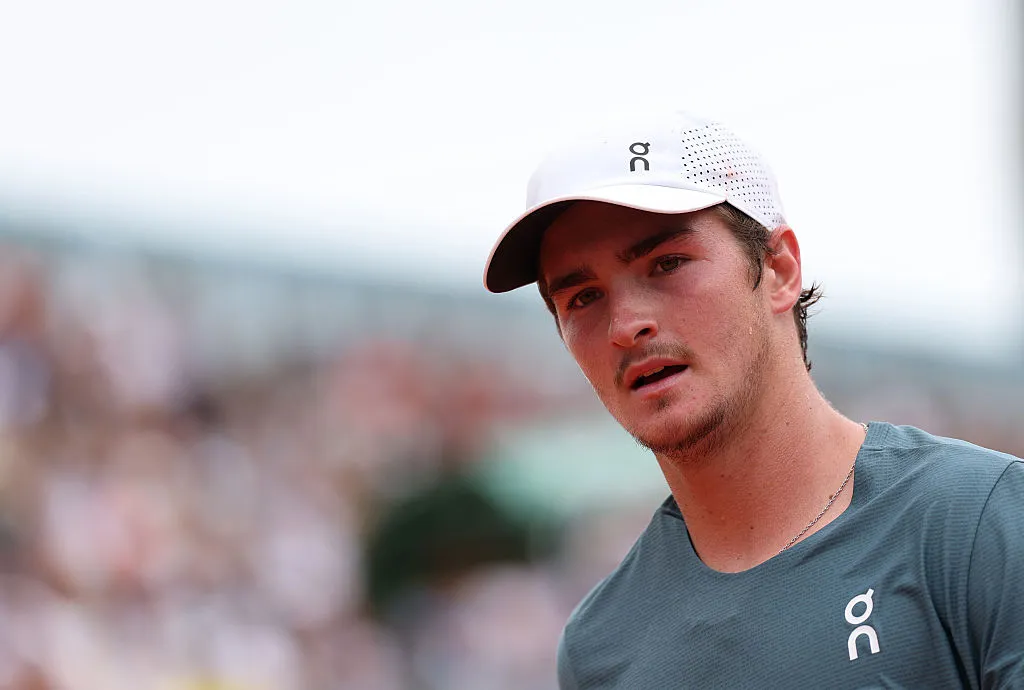 Pese a quedar eliminado en Madrid, la IA lo alza como la revelación de Roland Garros (Getty Images).