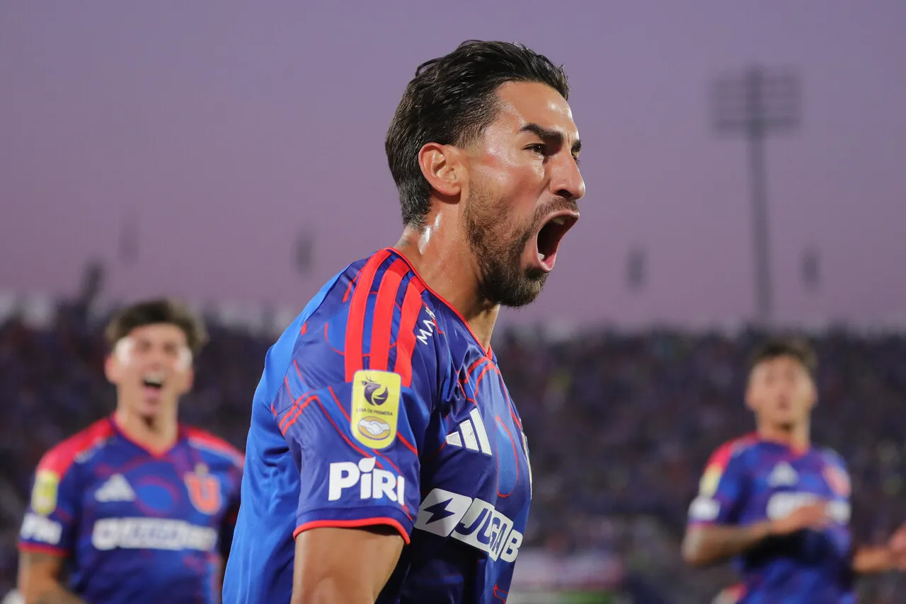 Caamaño alucina con Lucero en la U | Foto: Photosport