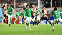 Favian Loyola fue el salvador de Audax Italiano ante Barracas Central. (Foto: Fotobaires/Photosport)
