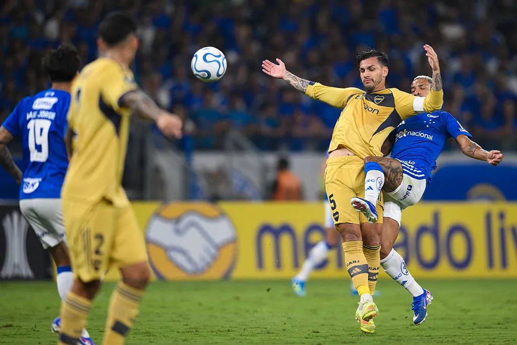 Boca Juniors perdió el invicto tras caer ante Cruzeiro en el Mineirao (Getty Images).