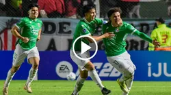 Favián Loyola fue el héroe de Audax Italiano ante Barracas Central. (Foto: Fotobaires/Photosport)