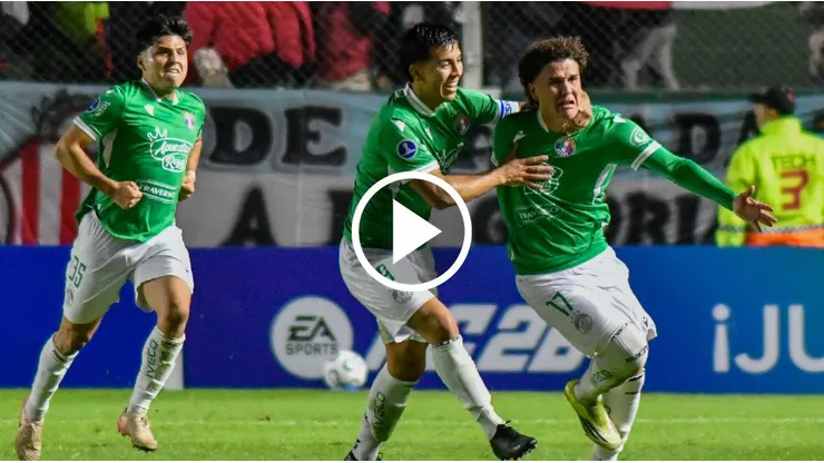 Favián Loyola fue el héroe de Audax Italiano ante Barracas Central. (Foto: Fotobaires/Photosport)