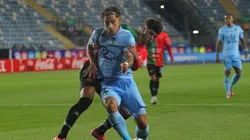 Jugador de O'Higgins recibió patada criminal.